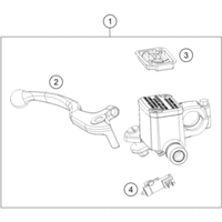 BETÄTIGUNG VORDERBREMSE