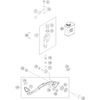 BETÄTIGUNG HINTERBREMSE