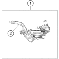 BETÄTIGUNG VORDERBREMSE