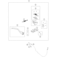 BETÄTIGUNG VORDERBREMSE