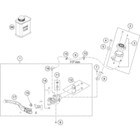 BETÄTIGUNG VORDERBREMSE