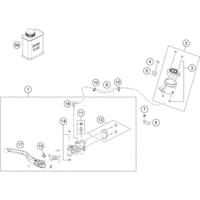 BETÄTIGUNG VORDERBREMSE