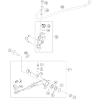 BETÄTIGUNG HINTERBREMSE