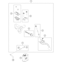 BETÄTIGUNG HINTERBREMSE