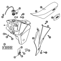 KRAFTSTOFFTANK / SITZBANK  / SPOILER