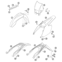 VERKLEIDUNGSTEILE / KOTFLUEGEL