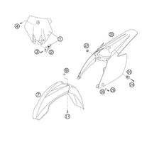 VERKLEIDUNGSTEILE / KOTFLUEGEL