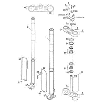 VORDERRADGABEL / STEUERKOPF