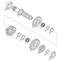 GETRIEBE / KUPPLUNGSWELLE