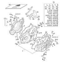MOTORGEHAEUSE / KUPPLUNGSDECKEL
