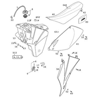 KRAFTSTOFFTANK / SITZBANK  / SPOILER