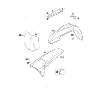 VERKLEIDUNGSTEILE / KOTFLUEGEL