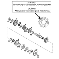 GETRIEBE / AUSGANGSWELLE