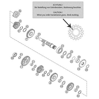 GETRIEBE / AUSGANGSWELLE