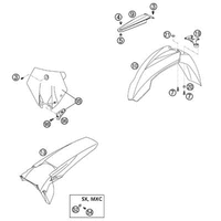 VERKLEIDUNGSTEILE / KOTFLUEGEL
