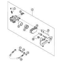 HINTERER BREMSSATTEL