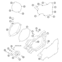 KUPPLUNGSDECKEL / WASSERPUMPENDECKEL