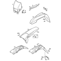 VERKLEIDUNGSTEILE / KOTFLUEGEL