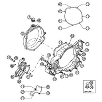 KUPPLUNGSDECKEL / WASSERPUMPENDECKEL