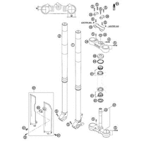VORDERRADGABEL / STEUERKOPF