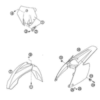 VERKLEIDUNGSTEILE / KOTFLUEGEL