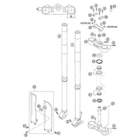 VORDERRADGABEL / STEUERKOPF