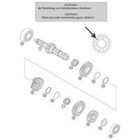 GETRIEBE / KUPPLUNGSWELLE
