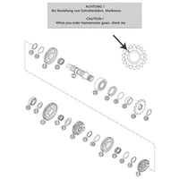 GETRIEBE / AUSGANGSWELLE