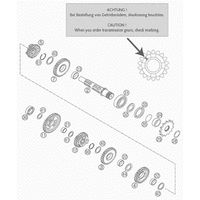 GETRIEBE / AUSGANGSWELLE