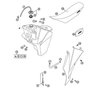 KRAFTSTOFFTANK / SITZBANK  / SPOILER