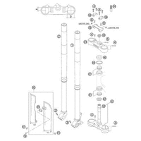 VORDERRADGABEL / STEUERKOPF