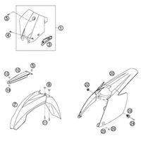 VERKLEIDUNGSTEILE / KOTFLUEGEL