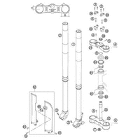 VORDERRADGABEL / STEUERKOPF