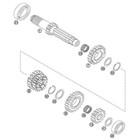 GETRIEBE / KUPPLUNGSWELLE