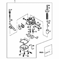 VERGASER MIKUNI VM16-519