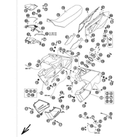 TANK, SITZBANK, VERKLEIDUNG