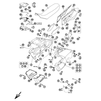 TANK, SITZBANK, VERKLEIDUNG