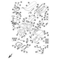 TANK / SITZBANK / VERKLEIDUNG