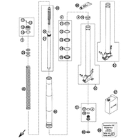 VORDERRADGABEL ZERLEGT