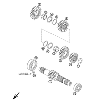 GETRIEBE I - ANTRIEBSWELLE