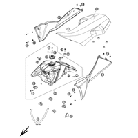 KRAFTSTOFFTANK / SITZBANK / ABDECKUNG 