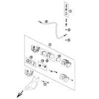 HINTERER BREMSSATTEL