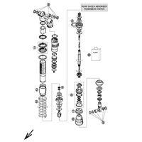 FEDERBEIN HINTEN ZERLEGT