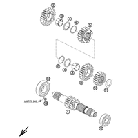 GETRIEBE I - ANTRIEBSWELLE