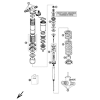 FEDERBEIN VORNE ZERLEGT