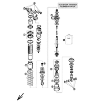 FEDERBEIN HINTEN ZERLEGT