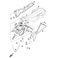 KRAFTSTOFFTANK / SITZBANK / ABDECKUNG 