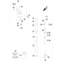 FEDERBEIN VORN ZERLEGT