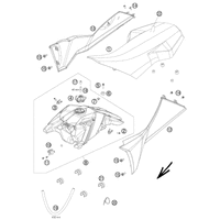 TANK/ SITZBANK/ VERKLEIDUNG