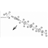 GETRIEBE I - ANTRIEBSWELLE